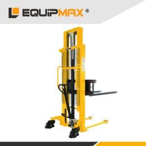 2000kgs 2ton Fork Lifter Hand Manual Stacker with Hydraulic Pump