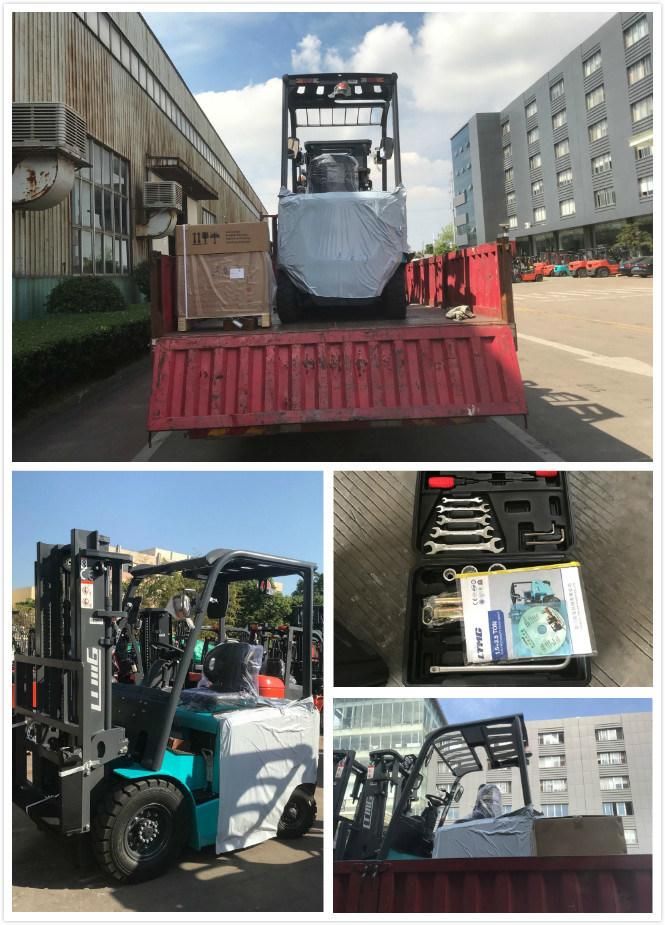 Ltmg Ce Approval Battery Forklift 2000kg 2ton 2t Electric Forklift with AC Motor and Curtis Controller
