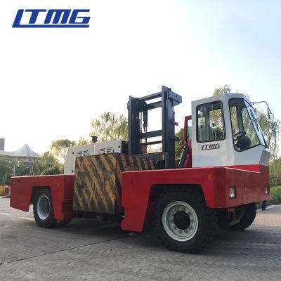 Ltmg 10 Ton Side Loader Forklift with Double Rear Tyres