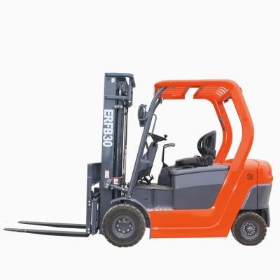 Everun Electric Forklift Erfb20 2ton 3mast 4500mm Four Wheel Electric Forklift