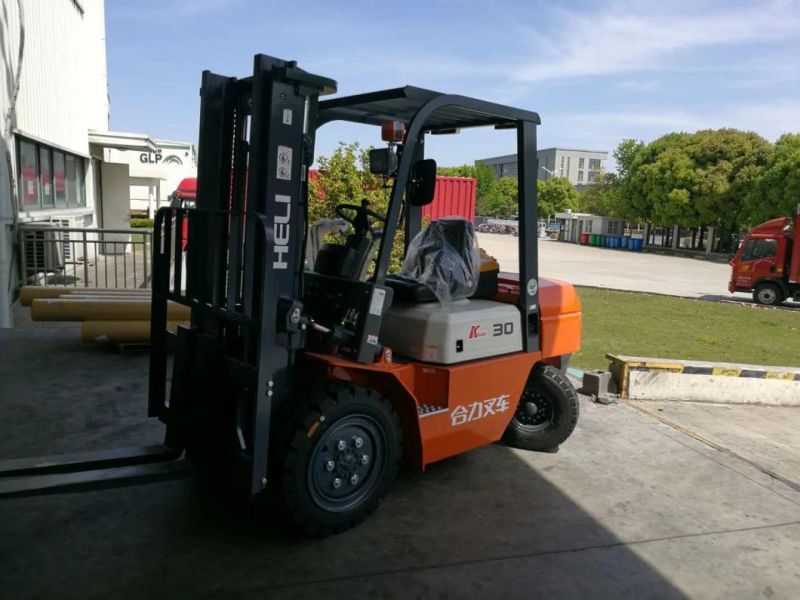 3t Fork Lift Crane Cpcd30 Forklift Truck for Warehouse Construction