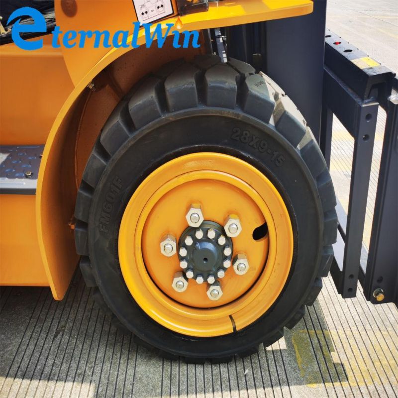 2 Ton Hydraulic Diesel Fork Lift Truck Forklift Truck 3 Ton Forklift with Spare Parts Manufacturer