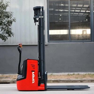 China AC Motor 1600kg-2000kg Pedestrian Pallet Stacker on Sale