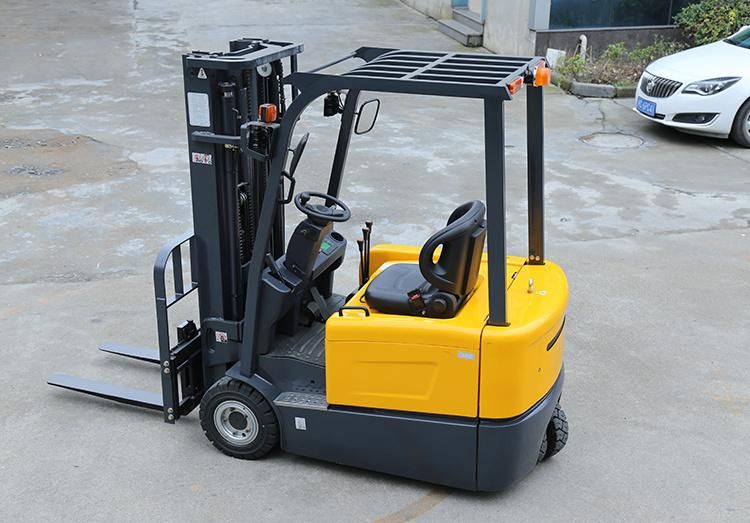 XCMG New 1.3t/1.6t/1.8t/2t 3-Wheel Electric Forklift Truck for Sale