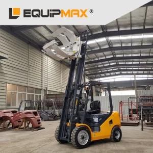 Automatic Transmission 3t Diesel Forklift with Paper Roll Clamp
