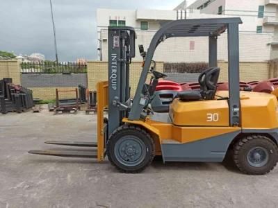 3000kg Counterbalanced Diesel Forklift Truck with Factory Price