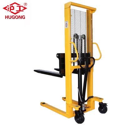1 Ton Hydraulic Pallet Truck Manual Stacker for Handing Equipment