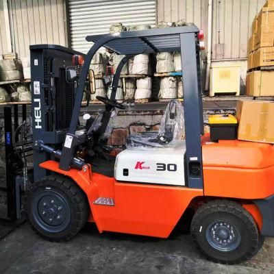 Electric Forklift 3 Ton Heli Cpcd30 3 Ton Diesel Forklift