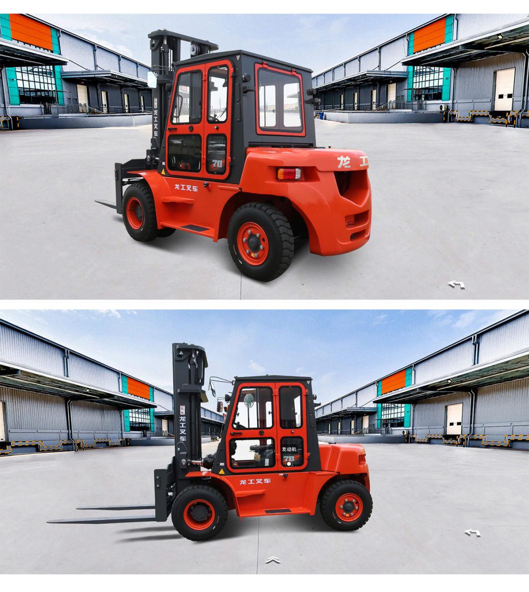 Cpcd50-60-70-75-L Rated Load Diesel Cranes Forklift