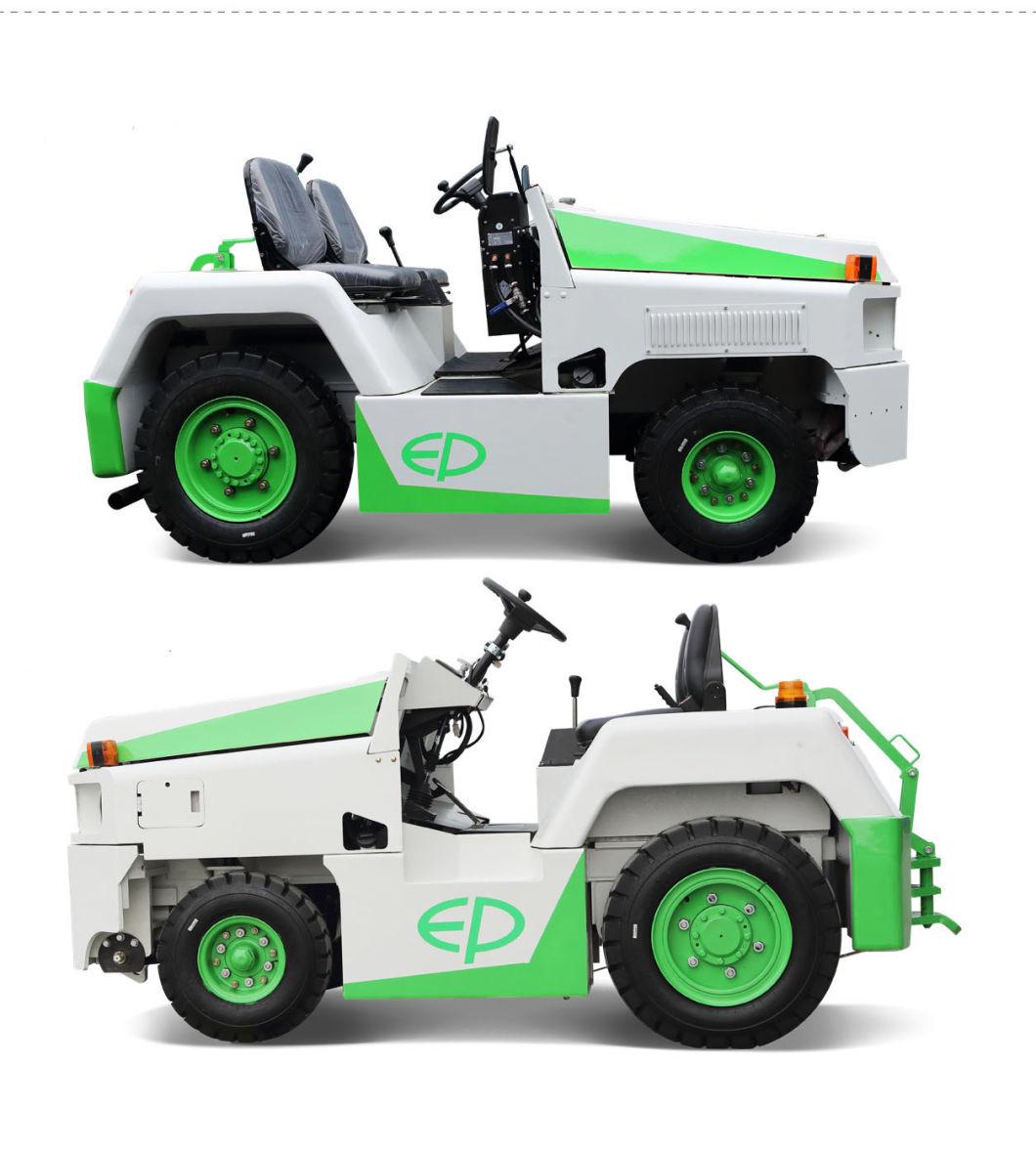 Ep Towing Vehicle 2.5ton Baggage Tractor with Mitsubishi Engine