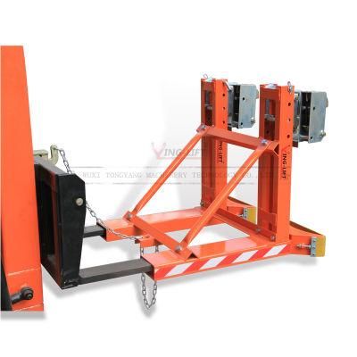 China Manufacturer Dg720b Forklift Mounted Double Drum Grabber