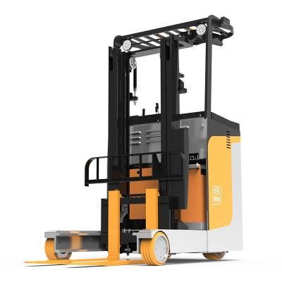 Zowell High Performance Battery Pallet Forklift Electric Reach Truck with 7.5 M Lifting Height