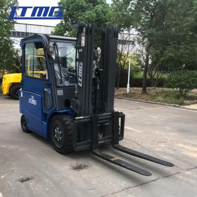 Ltmg USA Controller 3 Ton Electric 4.5 Meter Full Free Lift Forklift Price