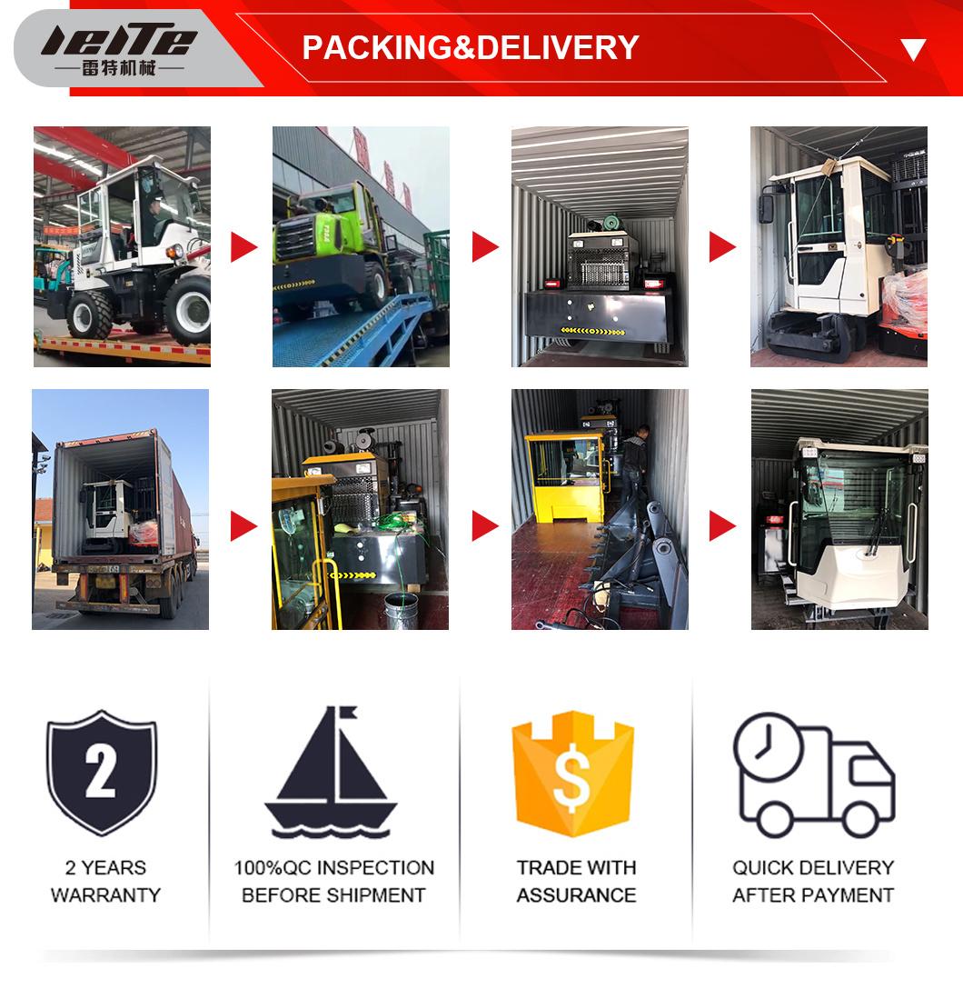 3.5 Ton High Configuration All Wheel Drive Cross-Country Diesel Forklift