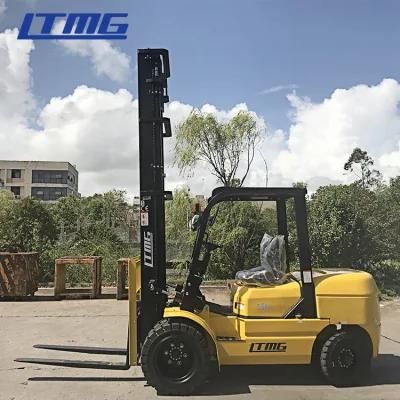 Ltmg 4ton Diesel Forklift Truck Price with Dual Front Tyres