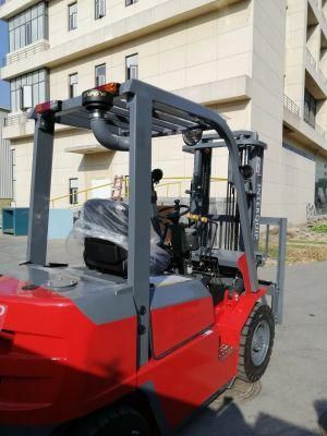 Optional Attachment Four Wheels 2000kg Diesel Forklift Truck