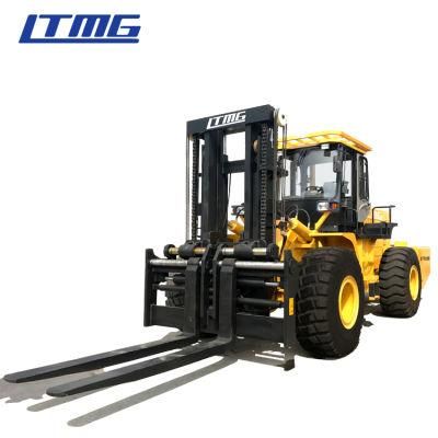 Ltmg 20 Tons Four Wheel Drive Large Rough Terrain Forklift for Sale