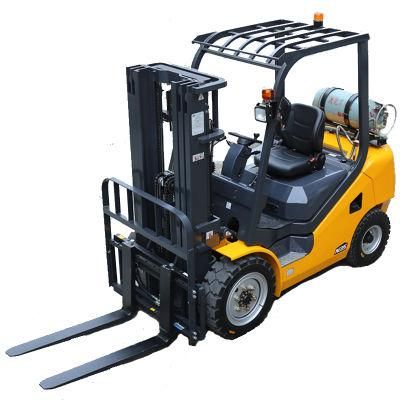 XCMG New Design FL30t 2.5 Ton 3t 3.5 T 4tons Japan Engine Propane Fork Lift Gasoline LPG Forklift Truck Price (NOT TCM Toyota HELI HANGCHA)