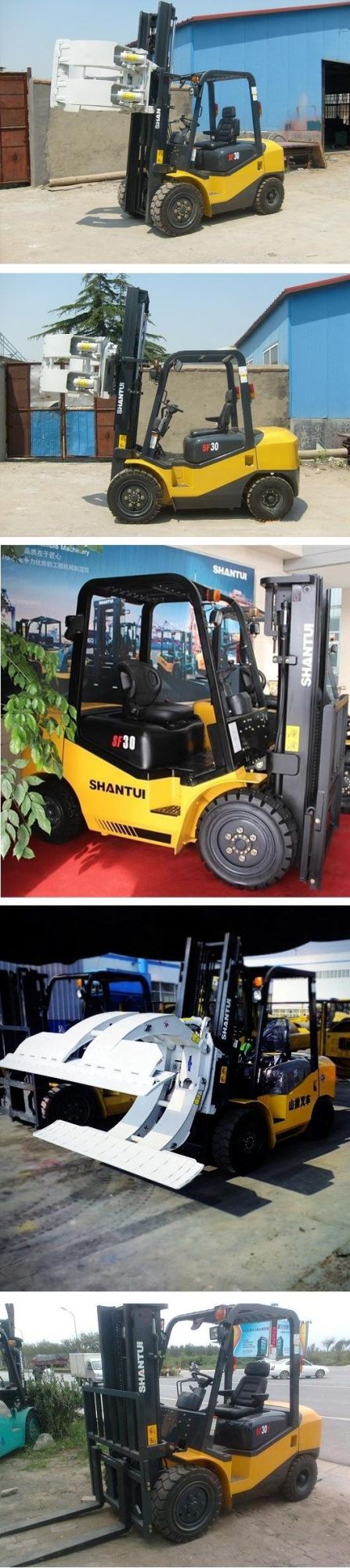 Sf30 Forklift Shantui 3 Ton Forklift