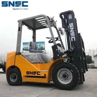 Hot Sale Snsc Fork Lifter 2500kg Diesel Forklift