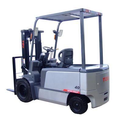 3-6m 4000kg/4ton Battery Electric Forklift Truck Container Mast