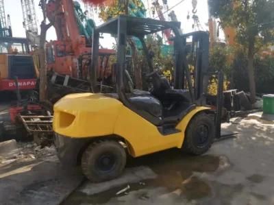 Japan Original Engine 2.5t Komatsu Fd30t-16 Internal Combustion Engine Used Komatsu Fd30-14 Forklift