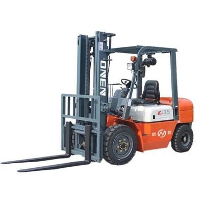 3.0ton 3.5t Diesel Forklift Truck Lifting Height 3000mm 3500mm 4000mm 4500mm 5000mm 5500mm 6000mm 6500mm