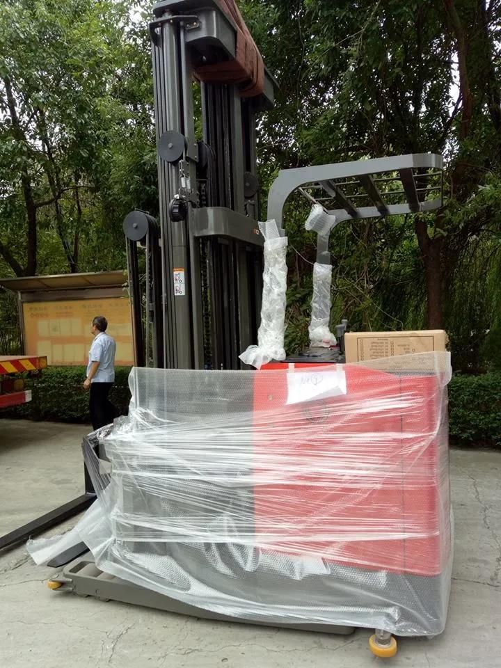 Vna Forklift Truck 1.0t Tri-Lateral Stacker with 4500mm Height