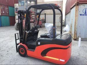 Electric Forklift 1800 Kg 4500 mm 3 Wheel Electric Forklift