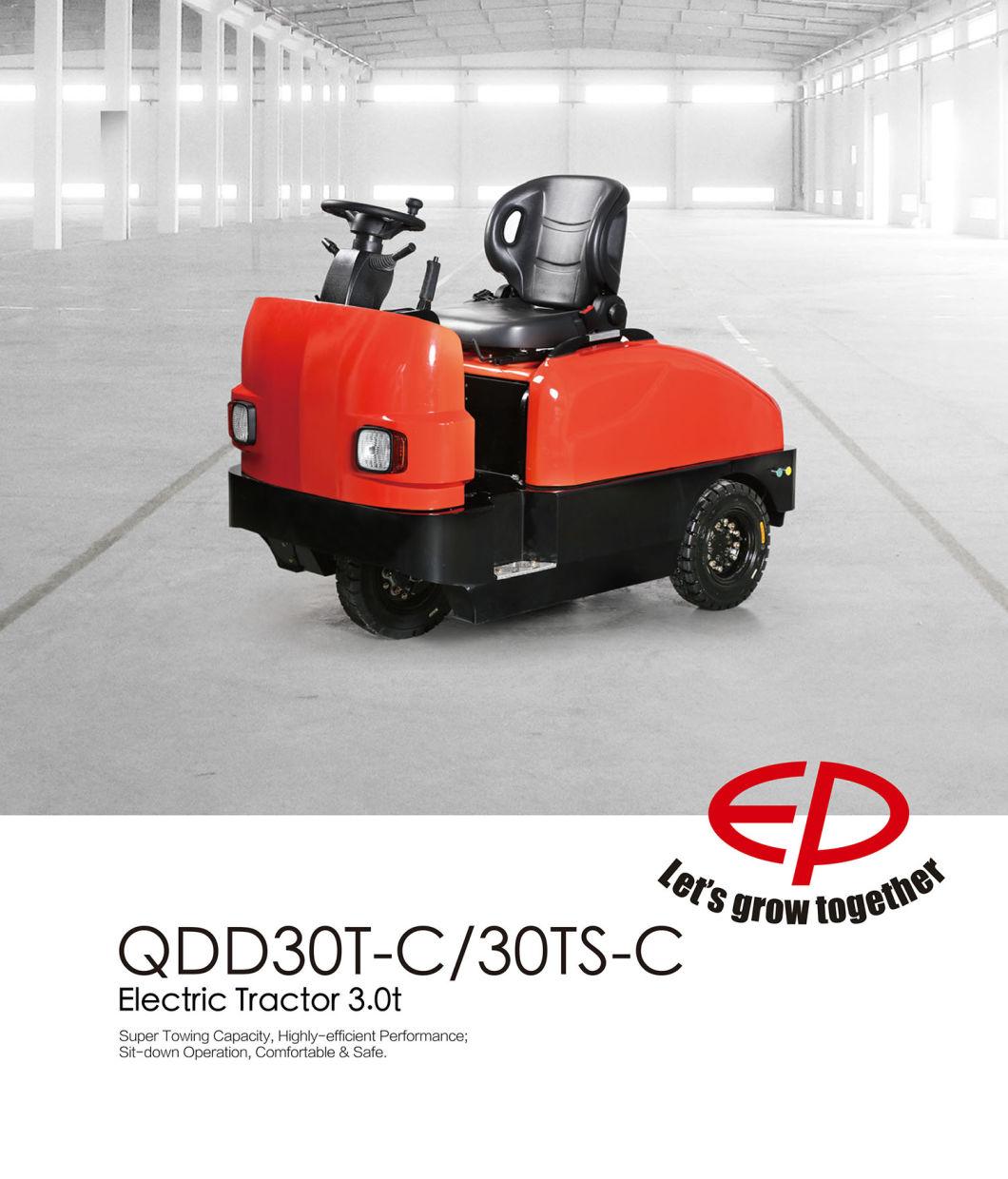 3.0 Ton Sit-on Type Electric Towing Tractor with EPS