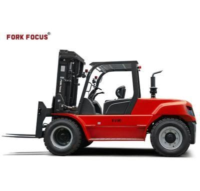 Sit Down Counterbalance Forklift 5t Forklift Forkfocus for Factory Operation
