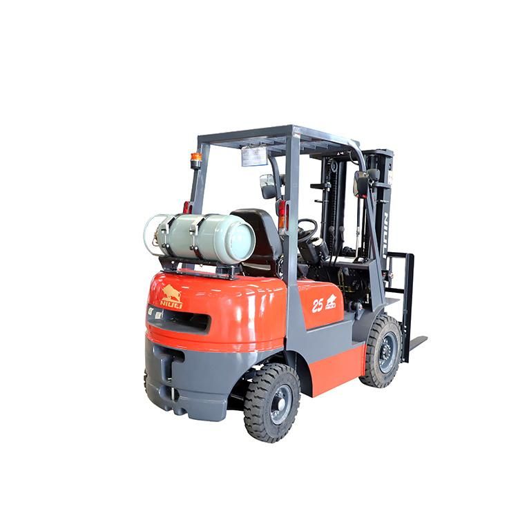 Niuli 3ton 3000kg Gas/LPG Forklift with Nissan Engine