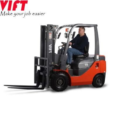 1.5 1.8 Ton 3m 4.5m 5m 6m Diesel Forklift