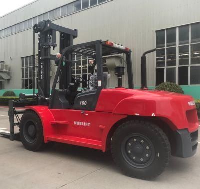 Heavy Duty Forklifts 8 - 10t Isuzu Engine Lift Diesel Forklift Truck 4 Wheel