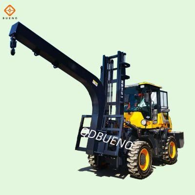 Bueno 3 Ton Rough Terrain Diesel Forklift Truck with CE Certificate