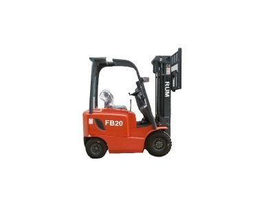 Ce Approved 2.0 Ton Loading Capacity Electric Forklift Truck