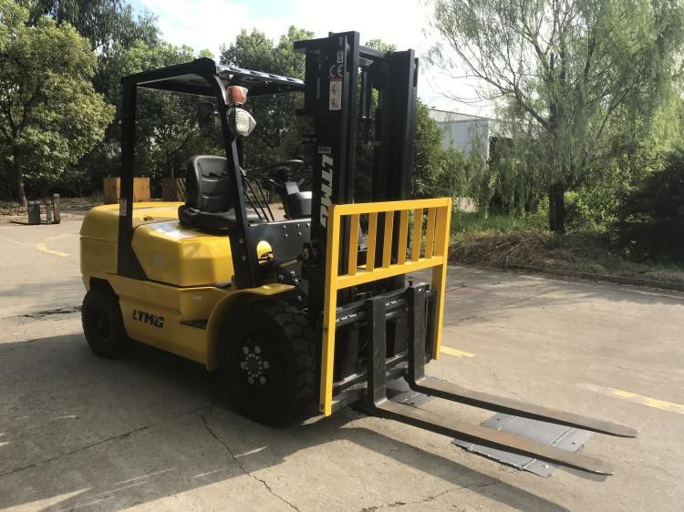 Wharf Factory Use Manual Diesel Fork Lift 3.5t with Different Lifting Height