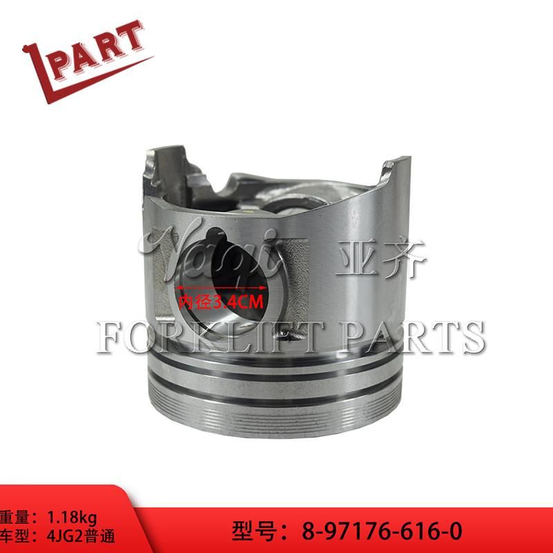 Forklift Spare Parts 4jg2 Piston 8-97176-616-0