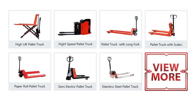 Factory Price Ltmg Hand Tuck Hydraulic Trolley 2500kg Electric Pallet Jack Truck