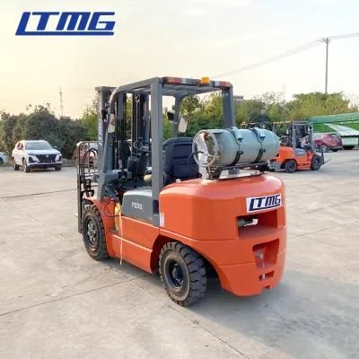 Ltmg Green Power 3 Ton 3.5ton Mini Gas Gasoline Forklift