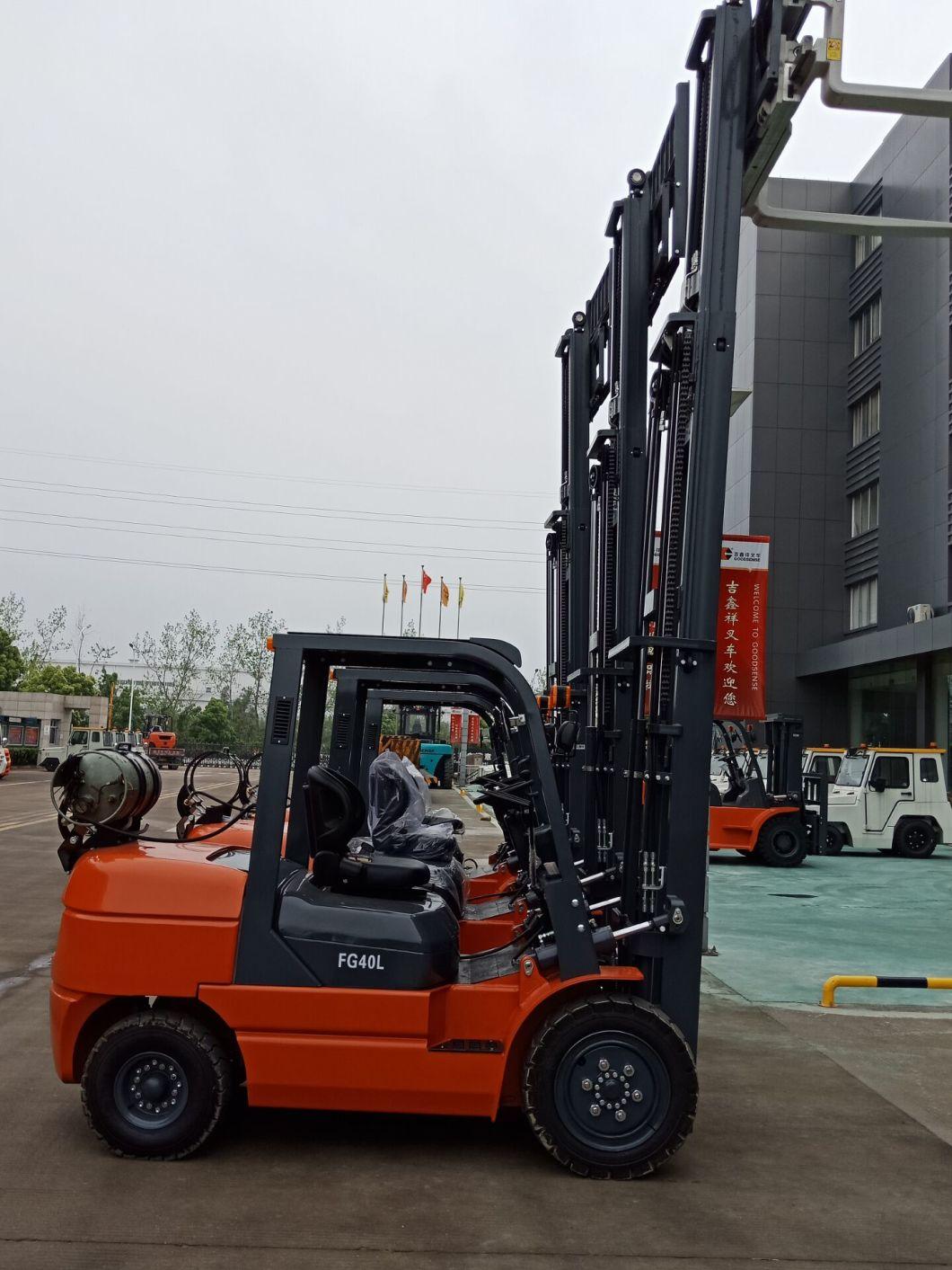 4 Ton LPG & Gas Forklift Truck, Japanese Nissan Engine