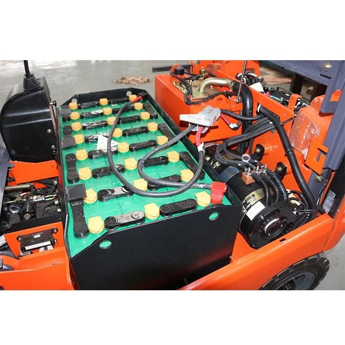 CE standard electric forklift Chinese good quality 2.5ton four wheels small electric forklift price