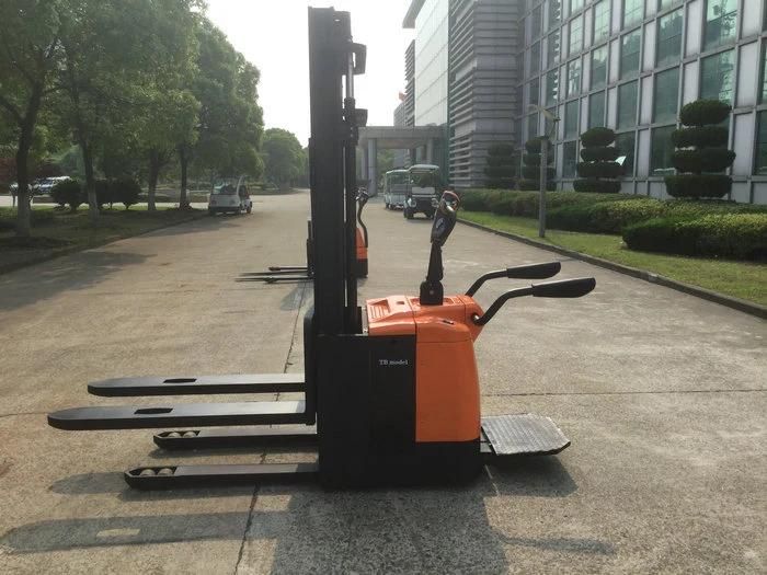 AC 2000kg Hydraulic Full Automatic Forklift Electric Pallet Stacker