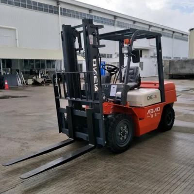 Diesel 500mm Onen Iron Pallet and Plastic Film Hangcha Price Engine Power Forklift