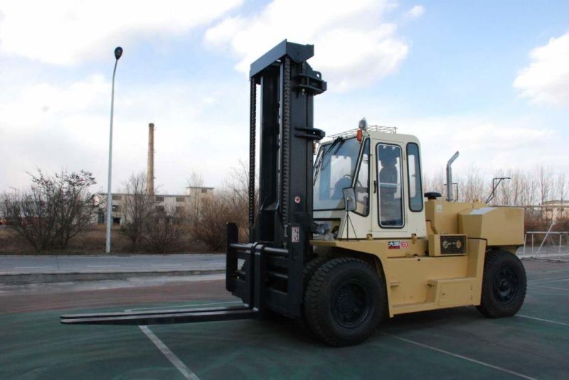 16ton Dalian Forklift Truck Fd160qfc with Cummins Engine