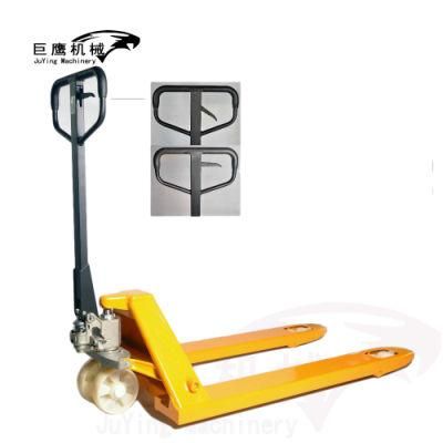 2000kg Hand Operated Manually Pallet Jack Hydraulic Stacker