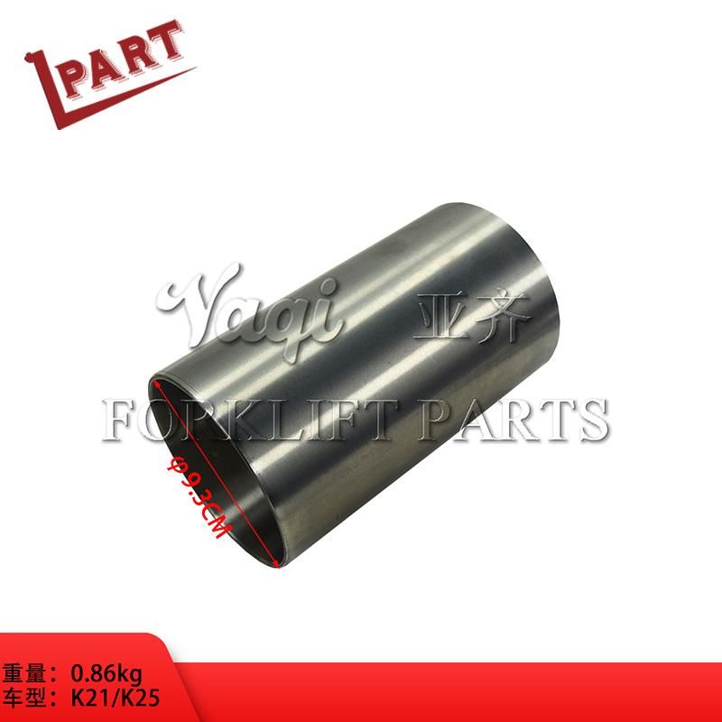 Forklift Parts Engine Cylinder Liner for K21 K25 Engine