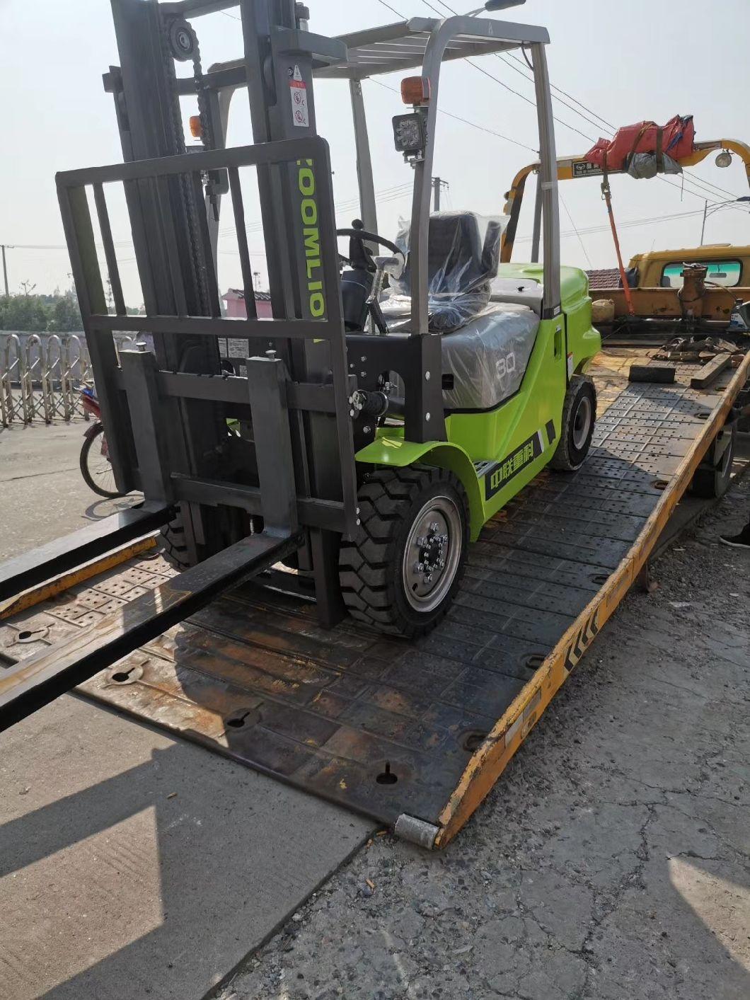 Zoomlion Official Manufacturer 4 Ton Diesel Forklift Logistics Machine Fd40 with Mechanical or Pilot Control in Stock