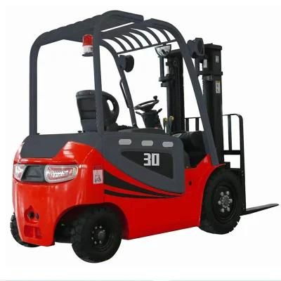 Low Cost Easy Operation Lithium Battery Electric Forklift Truck 3 Ton