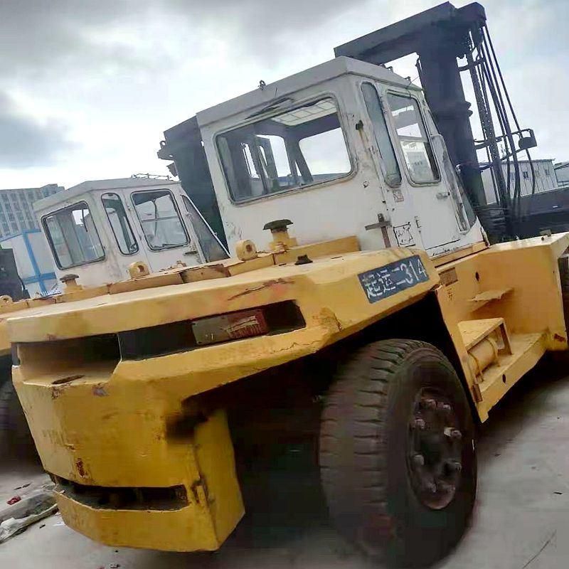 Chinese 14000kgs 14ton Used Diesel Forklift Sale Shanghai China